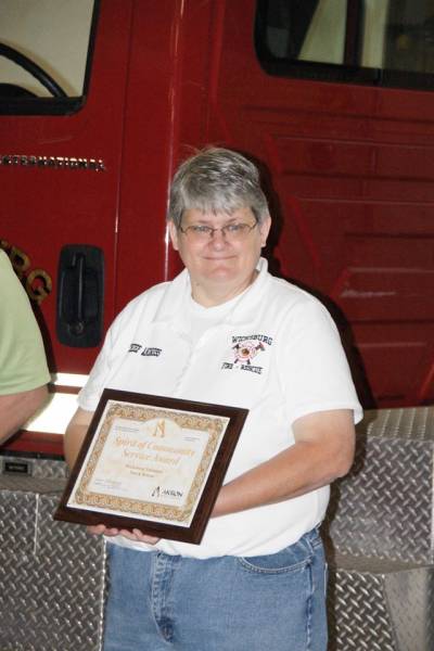 WVFR Awarded National Spirit of Community Service Award